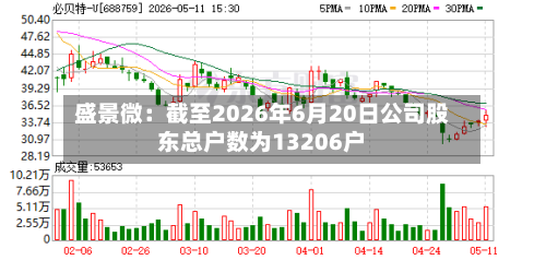 盛景微:截至2026年6月20日公司股东总户数为13206户-第1张图片